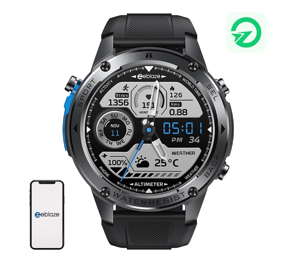 Zeblaze Stratos 2 Ultra Czarny