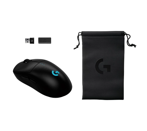 Logitech G Pro 2 Lightspeed Czarny + odbiornik