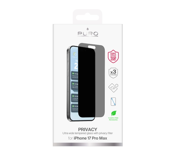 Puro Privacy do iPhone 17 Pro Max - ⚡ EURO HIT CENOWY! ⚡