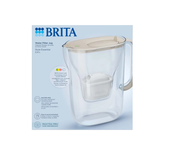 Brita Style Essential 2,4l 1 wkład Piaskowy