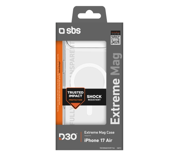 SBS D3O Extreme Mag do iPhone 17 Air