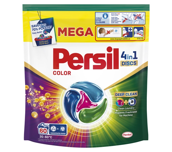 Kapsułki do prania PERSIL Discs 4 in 1 Color - 60 szt.