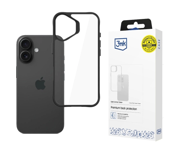 3mk Satin Armor Case+ do Apple iPhone 17