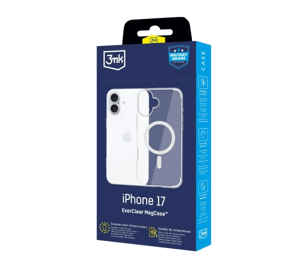 3mk EverClear MagCase do iPhone 17