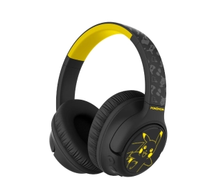 OTL Technologies Pokemon Pikachu Wireless LED Dla Dzieci Nauszne Żółto-czarny