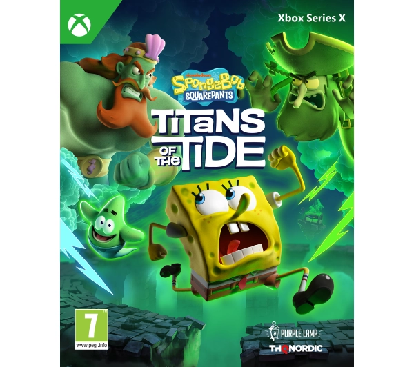 Spongebob Kanciastoporty Titans of the Tide Gra na Xbox Series X