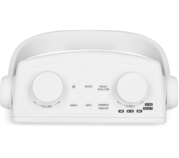 TechniSat DigitRadio 30 Radio FM DAB+ Bluetooth Biały
