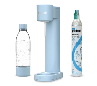 Dafi PushAir Niebieski + Nabój z gazem CO2