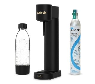 Dafi PushAir Czarny + Nabój z gazem CO2