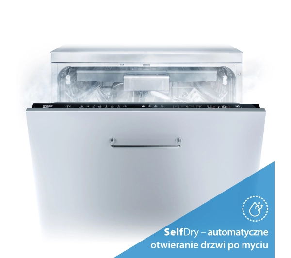 Beko bPro500 BDIS38050Q 44,8cm Automatyczne otwieranie drzwi Szuflada na sztućce - Kup na Raty - RRSO 0%