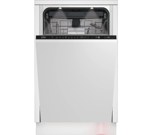 Zmywarki do zabudowy - Beko bPro500 BDIS38050Q 44,8cm Automatyczne otwieranie drzwi Szuflada na sztućce