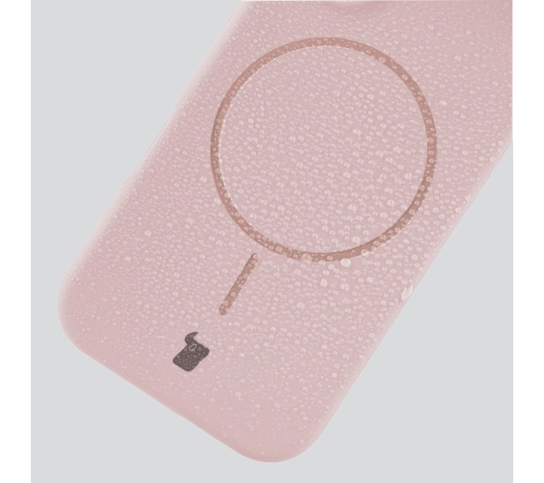 Bizon Soft z MagSafe do Apple iPhone 16 Pro Max Jasnoróżowy