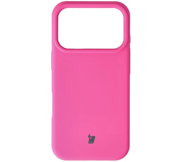 Bizon Silikonowe Soft do Apple iPhone 17 Pro Fuchsia