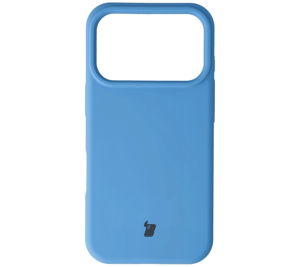 Bizon Silikonowe Soft do Apple iPhone 17 Pro Niebieski