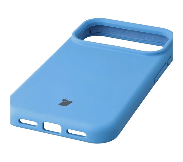Bizon Silikonowe Soft do Apple iPhone 17 Pro Niebieski
