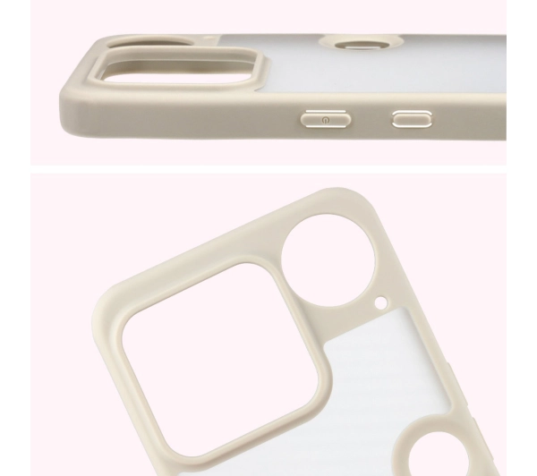 Bizon Angelo do Nothing Phone (3) z beżową ramką