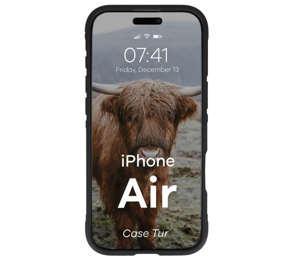 Bizon Tur do Apple iPhone Air Czarny