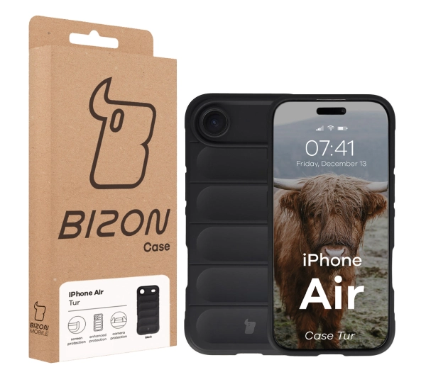 Bizon Tur do Apple iPhone Air Czarny