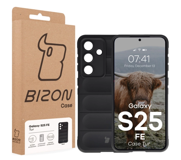 Bizon Tur do Samsung Galaxy S25 FE Czarny