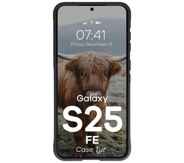 Bizon Tur do Samsung Galaxy S25 FE Czarny