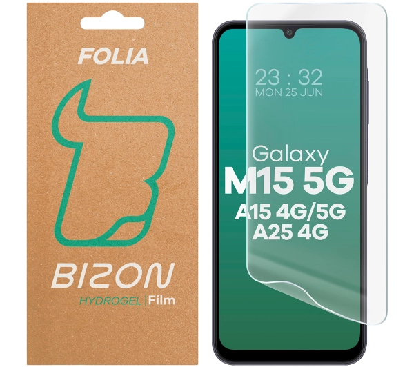 Bizon na ekran Hydrogel Front do Samsung Galaxy A15 4G/5G / Galaxy A25 5G 1 sztuka