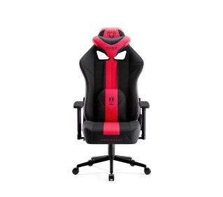 Diablo Chairs X-Player 2.0 Small do 90kg Skóra ECO Tkanina Karmazynowo-antracytowy - Kup na Raty - RRSO 0%