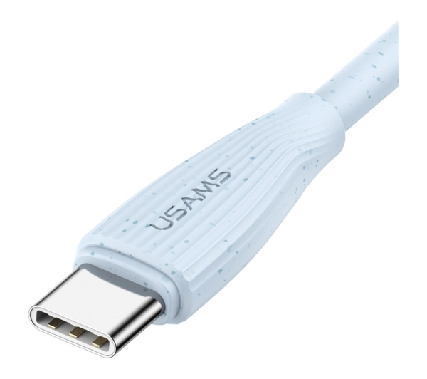 USAMS Green Series 60W USB-C do USB-C 1m Niebieski
