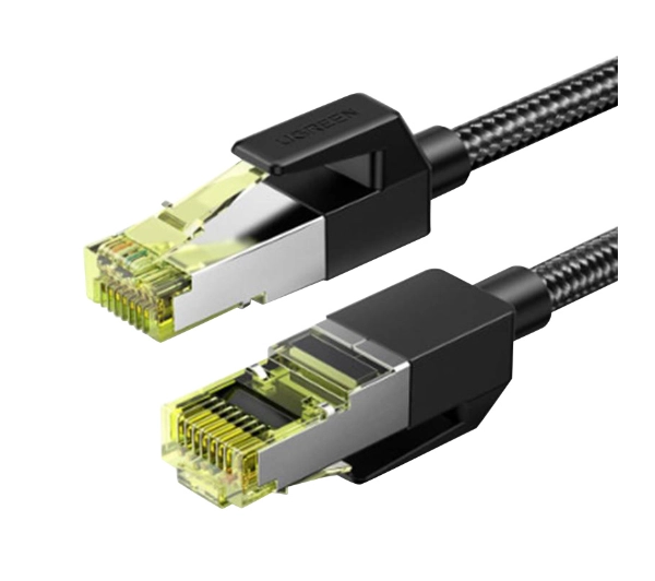 UGREEN NW150 Ethernet RJ45 Cat.7 F/FTP 3m Czarny