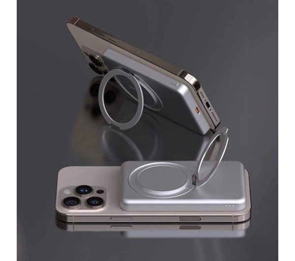 Dudao K28S 5000mAh MagSafe 20W Srebrny - ⚡ EURO HIT CENOWY! ⚡