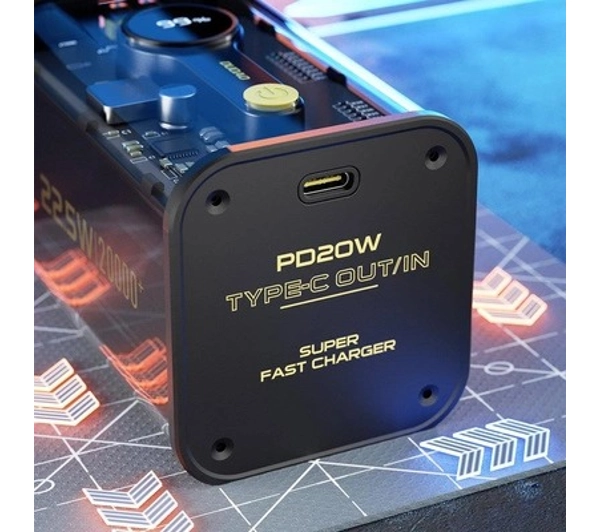 Dudao K16PRO 20000mAh 22.5W PD Czarny