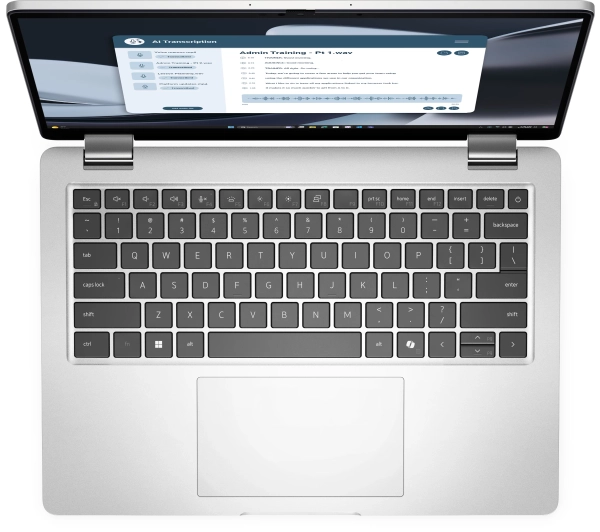 Dell Pro 14 Plus PB14255 14" Ryzen AI 5 Pro 340 32GB RAM 512GB Dysk SSD Win11 Pro Srebrny Funkcje AI - Kup na Raty - RRSO 0%