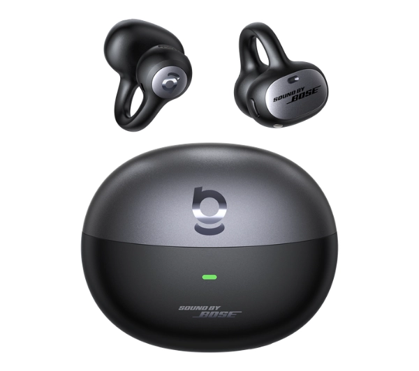 Baseus Inspire XC1 Sound by Bose ANC Konstrukcja klipsa Przewodnictwo powietrzne Bluetooth 6.1 Funkcje AI Czarny