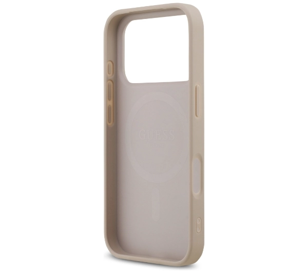 Guess 4G Printed Stripes MagSafe do iPhone 17 Pro Różowy