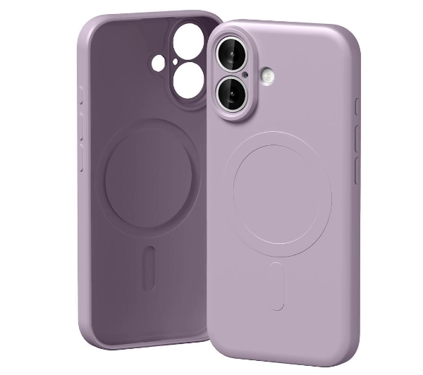 Mercury Semi-Silicone MagSafe do iPhone 17 lawendowa szarość