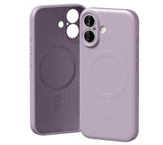Mercury Semi-Silicone MagSafe do iPhone 17 lawendowa szarość