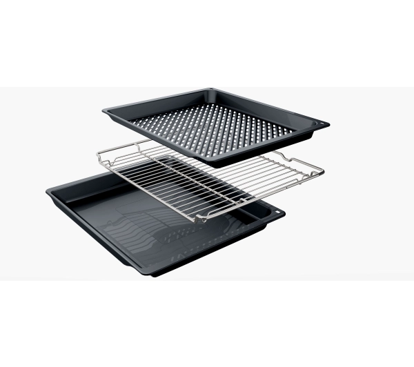 Bosch Serie 6 HBG537EB4 Termoobieg Czarny - Kup na Raty - RRSO 0%