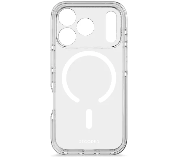 Decoded Droptec MagSafe do iPhone 17 Pro Przezroczysty