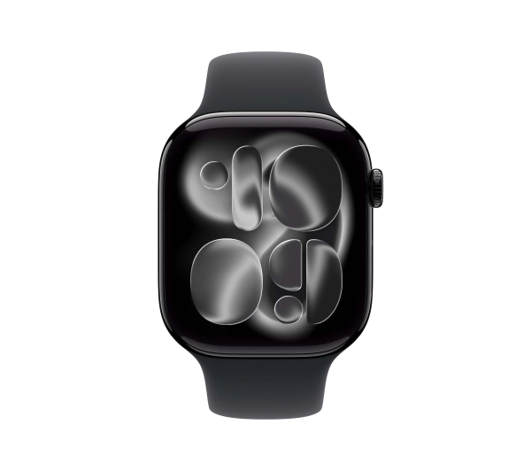 Apple Watch Series 11 GPS + Cellular 42mm z aluminium Onyx Pasek sportowy Czarny M/L - Kup na Raty - RRSO 0%