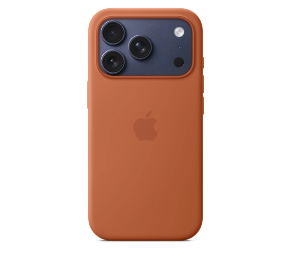 Apple silikonowe z MagSafe do iPhone 17 Pro Terakota