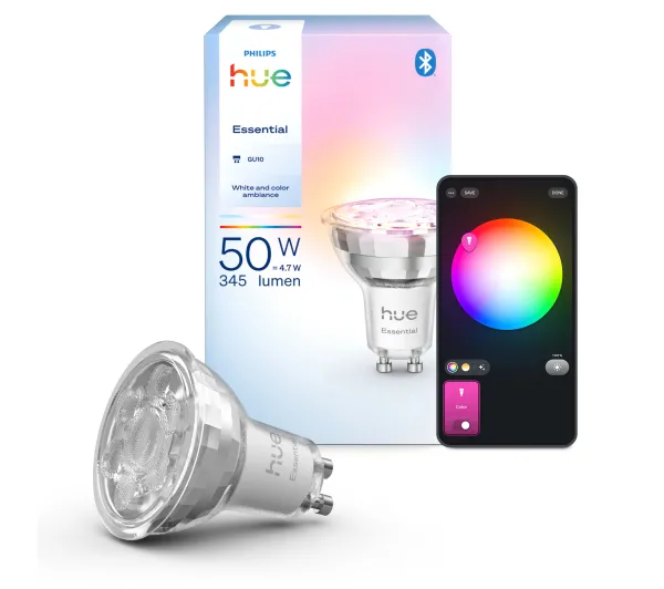 Inteligentne oświetlenie - Philips Hue Essential WCA 345 GU10 EU