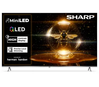 Sharp 75JP7765E 75" QLED Mini LED 4K Google TV Dolby Vision Dolby Atmos HDMI 2.1 DVB-T2 - Kup na Raty - RRSO 0%