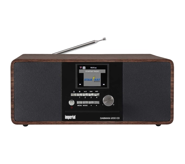 Imperial DABMAN i200 CD Radio FM DAB+ Internetowe Wi-Fi Drewno