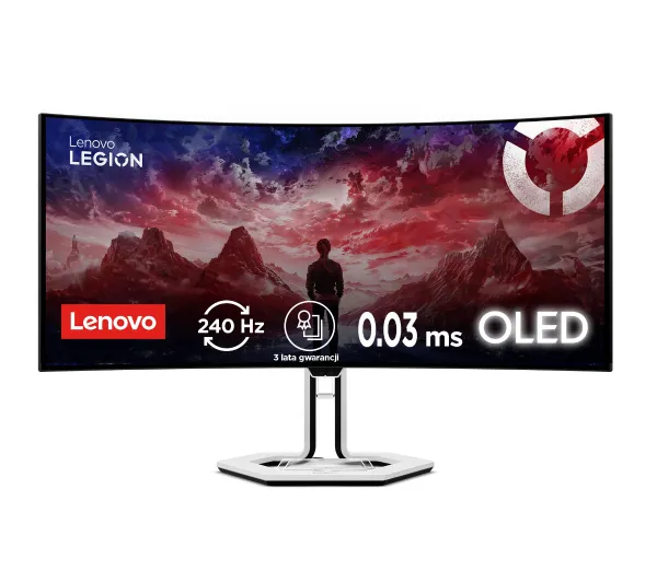 Lenovo Legion PRO 34WD-10 3K OLED 240Hz 0,03ms Zakrzywiony Gamingowy