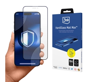3mk HardGlass Matt Max do Apple iPhone 17 Pro Max