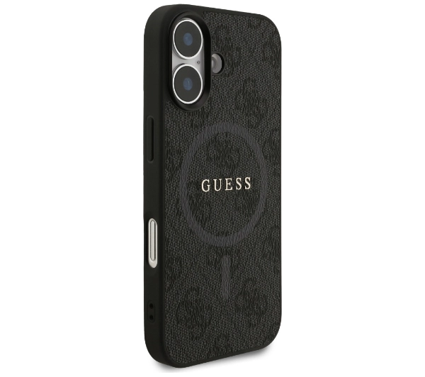 Guess 4G Ring Classic Logo MagSafe do iPhone 17 czarny