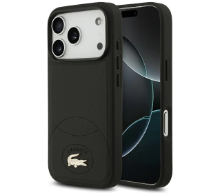 Lacoste Bliss MagSafe do iPhone 17 Pro Czarny