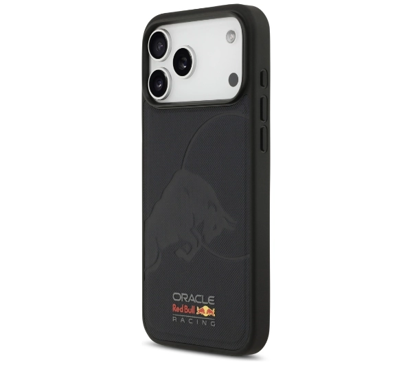 Red Bull Racing Meshed Debossed Bull MagSafe do iPhone 17 Pro Max granatowy