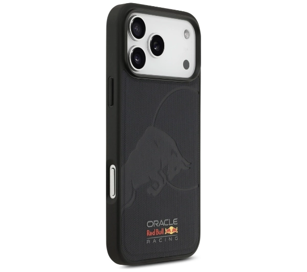 Red Bull Racing Meshed Debossed Bull MagSafe do iPhone 17 Pro Max granatowy