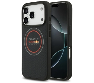 Red Bull Racing Meshed Logo And Red Ring MagSafe do iPhone 17 Pro Granatowy