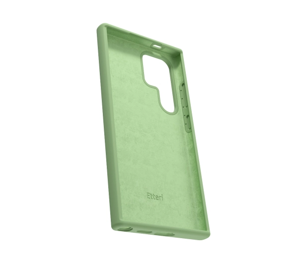 Etteri Silicone Case do Galaxy S25 Ultra Zielony